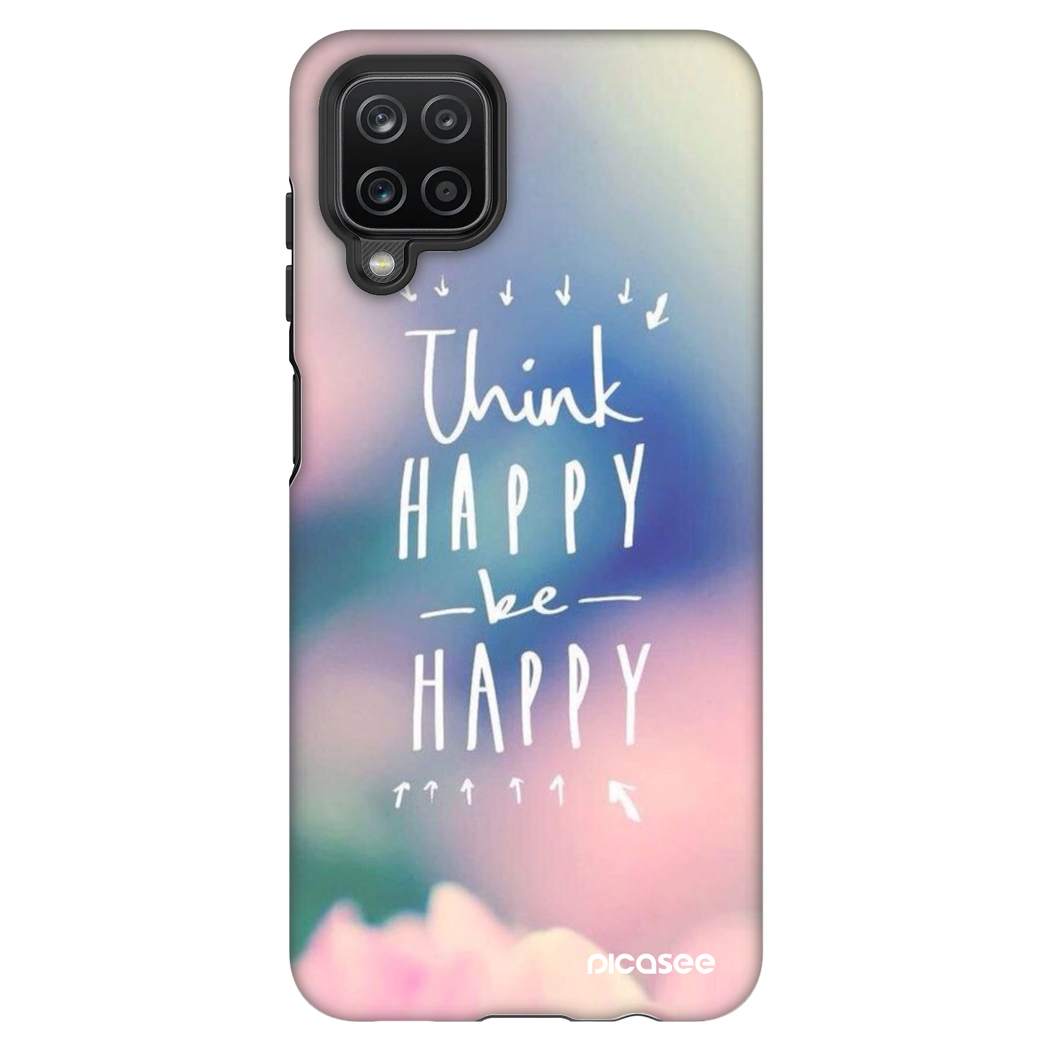 Picasee Fashion Case pro Samsung Galaxy A12 A125F - Mysli pozitivně!