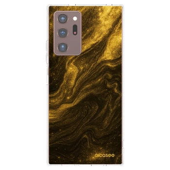 Picasee silikonový průhledný obal pro Samsung Galaxy Note 20 Ultra - Černá