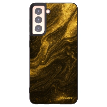 Picasee silikonový černý obal pro Samsung Galaxy S21 5G G991B - Černá