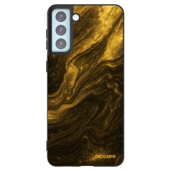 Picasee silikonový černý obal pro Samsung Galaxy S21+ 5G G996F - Černá