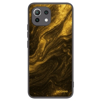 Picasee silikonový černý obal pro Xiaomi Mi 11 Lite - Černá