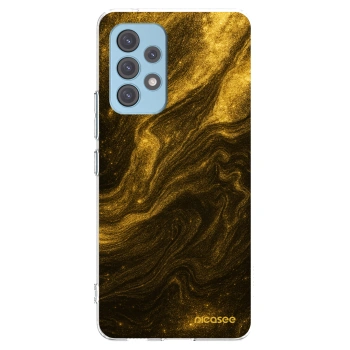 Picasee silikonový průhledný obal pro Samsung Galaxy A53 5G A536 - Černá