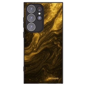 Picasee silikonový černý obal pro Samsung Galaxy S23 Ultra 5G - Černá