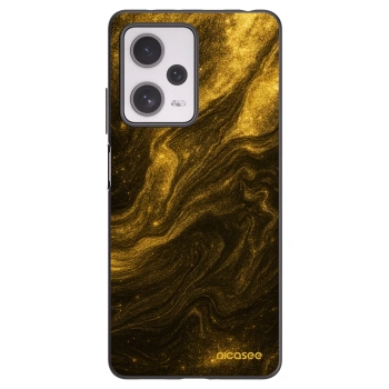 Picasee silikonový černý obal pro Xiaomi Redmi Note 12 Pro+ 5G - Černá