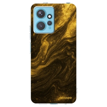 Picasee silikonový průhledný obal pro Xiaomi Redmi Note 12 4G - Černá