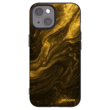 Picasee silikonový černý obal pro Apple iPhone 15 - Černá