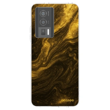 Picasee silikonový průhledný obal pro Xiaomi Poco F5 Pro 5G - Černá