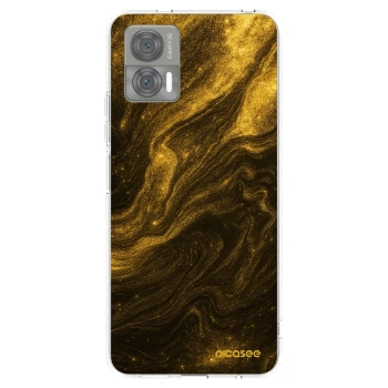 Picasee silikonový průhledný obal pro Motorola Edge 30 Neo - Černá