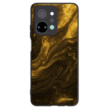 Picasee silikonový černý obal pro Honor X7a - Černá