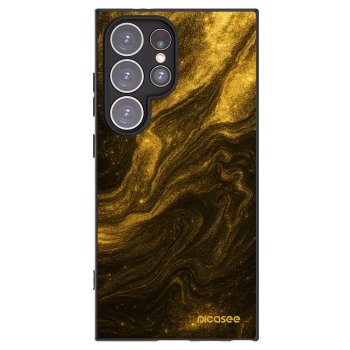 Picasee silikonový černý obal pro Samsung Galaxy S24 Ultra S928B 5G - Černá