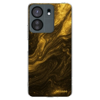 Picasee silikonový průhledný obal pro Xiaomi Redmi 13C 4G - Černá