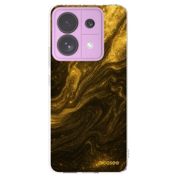 Picasee silikonový průhledný obal pro Xiaomi Redmi Note 13 Pro 5G - Černá