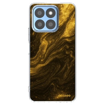 Picasee silikonový průhledný obal pro Honor X8b - Černá