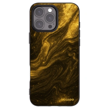 Picasee silikonový černý obal pro Apple iPhone 16 Pro Max - Černá