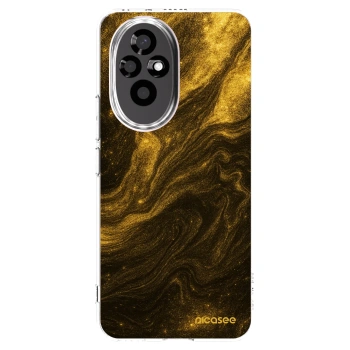 Picasee silikonový průhledný obal pro Honor 200 Pro 5G - Černá