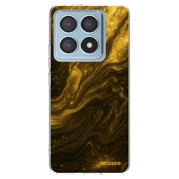 Picasee silikonový průhledný obal pro Xiaomi 14T Pro - Černá