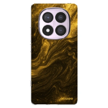 Picasee silikonový průhledný obal pro Xiaomi Redmi Note 14 Pro 4G - Černá