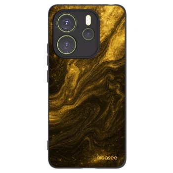 Picasee silikonový černý obal pro Xiaomi Redmi Note 14 4G - Černá