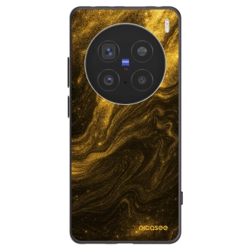 Picasee silikonový černý obal pro Vivo X200 Pro - Černá