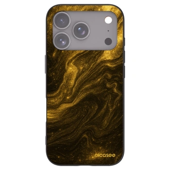 Picasee silikonový černý obal pro Apple iPhone 17 Pro - Černá