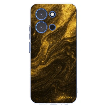Picasee silikonový průhledný obal pro Xiaomi Redmi 15C 4G - Černá