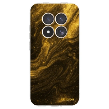 Picasee silikonový průhledný obal pro Xiaomi Redmi Note 15 Pro 4G - Černá