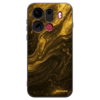 Picasee silikonový černý obal pro OPPO Find X9 Pro - Černá