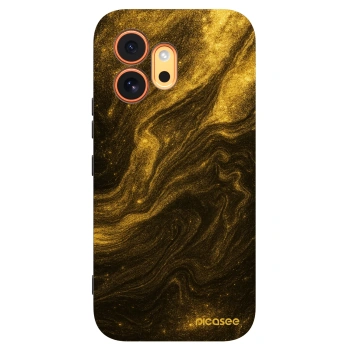 Picasee silikonový černý obal pro Honor 600 - Černá