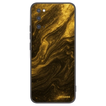 Picasee silikonový černý obal pro Samsung Galaxy S20 G980F - Černá