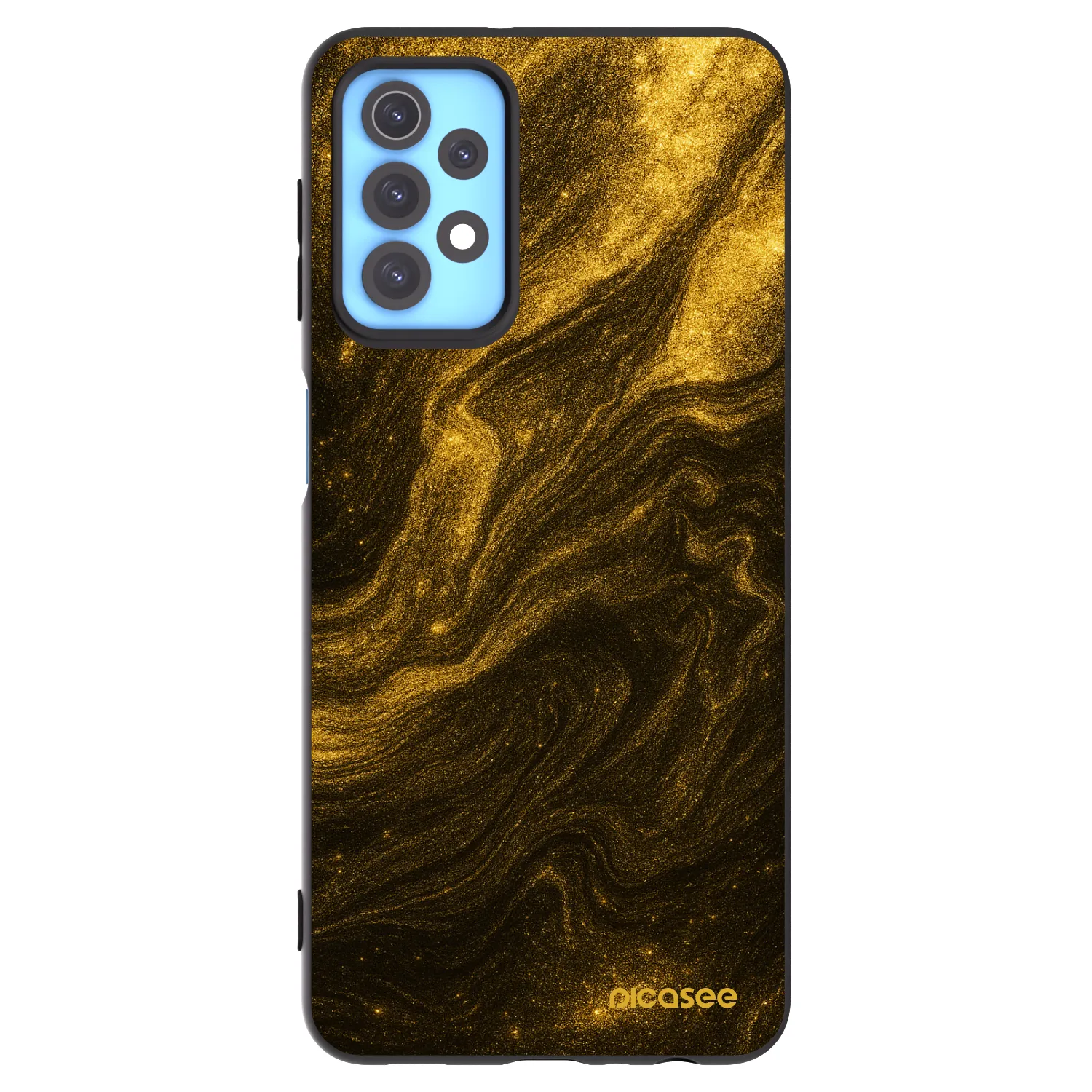 Picasee silikonový černý obal pro Samsung Galaxy A32 4G SM-A325F - Černá