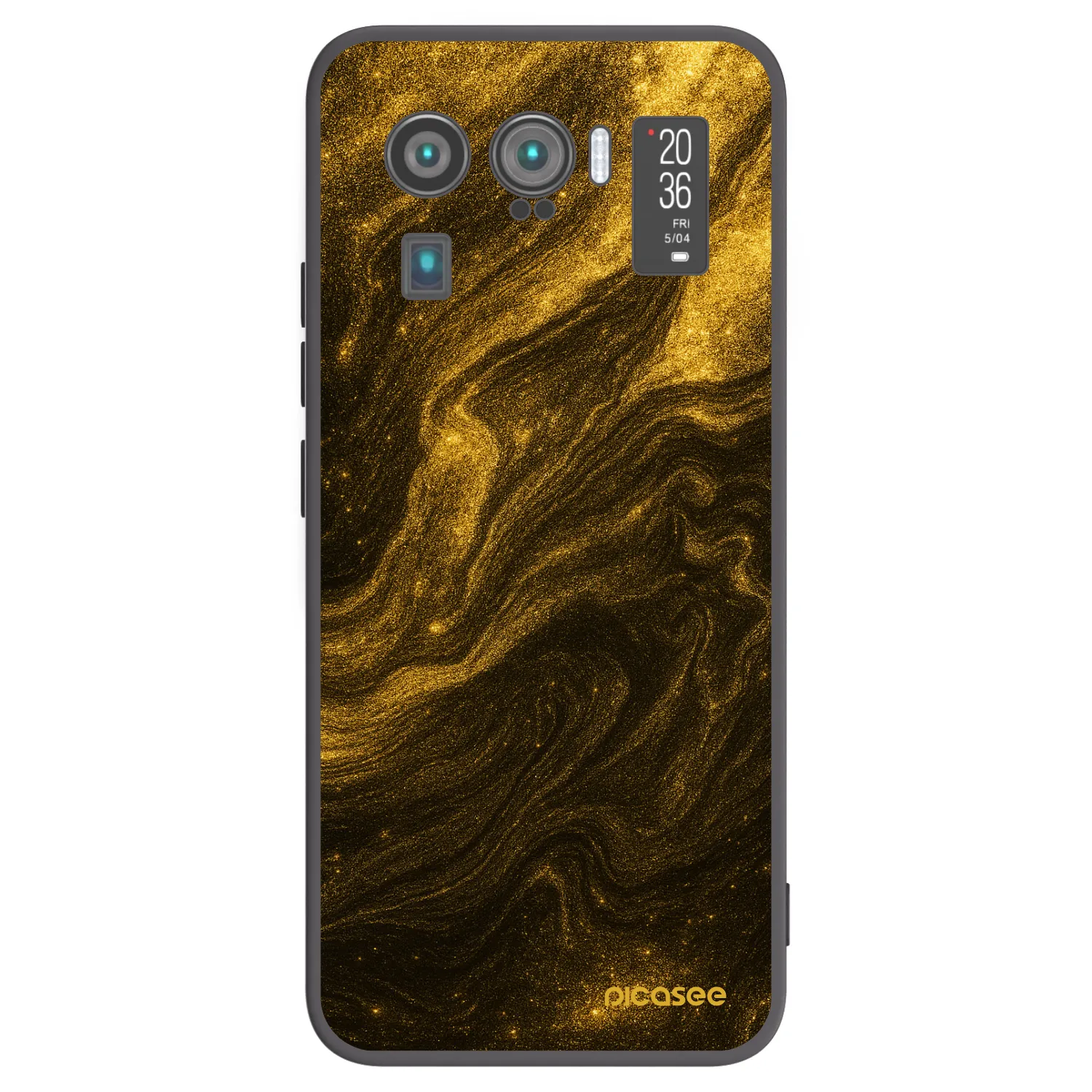 Picasee silikonový černý obal pro Xiaomi Mi 11 Ultra - Černá