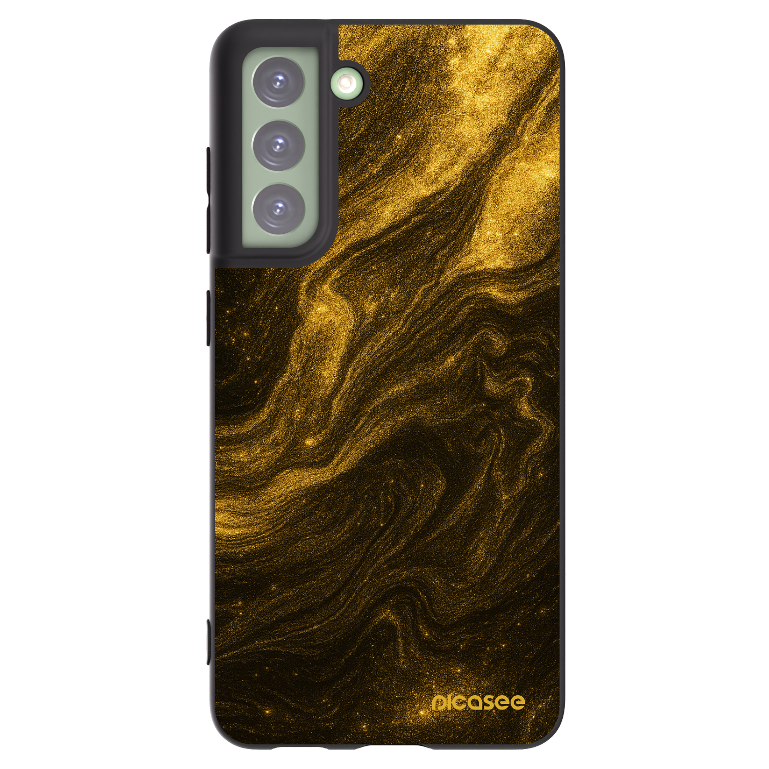 Picasee silikonový černý obal pro Samsung Galaxy S21 FE 5G - Černá