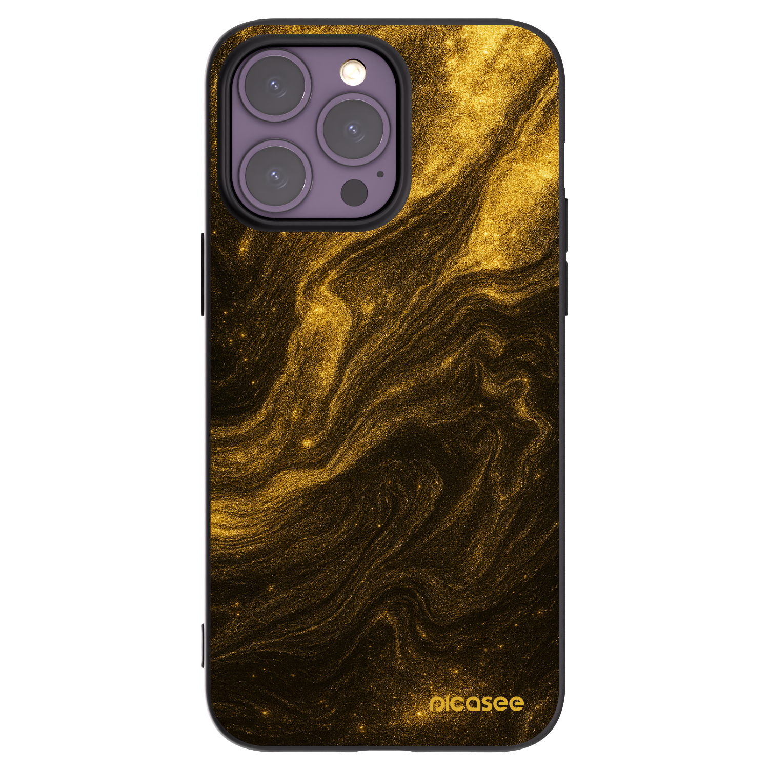 Picasee silikonový černý obal pro Apple iPhone 14 Pro Max - Černá