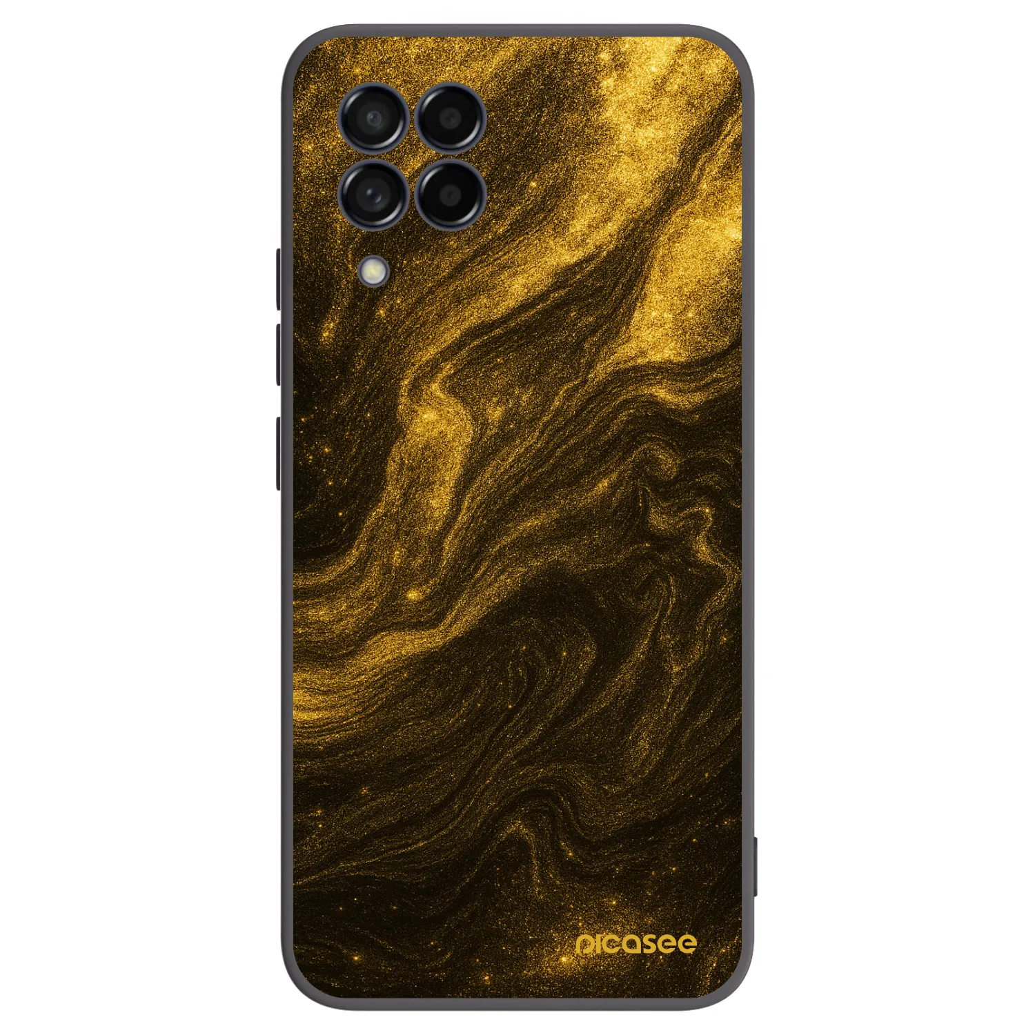 Picasee silikonový černý obal pro Samsung Galaxy M53 5G - Černá