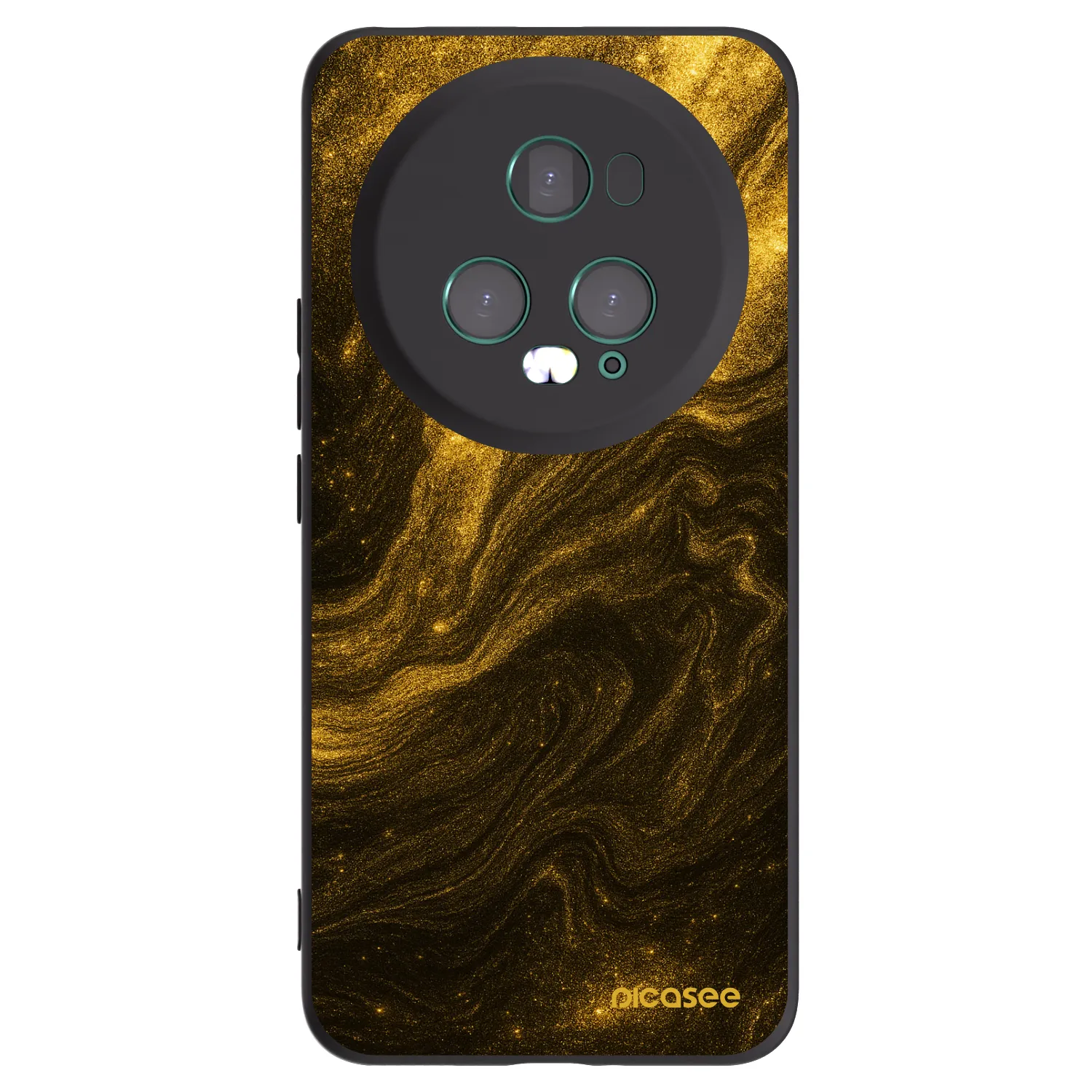 Picasee silikonový černý obal pro Honor Magic5 Pro - Černá