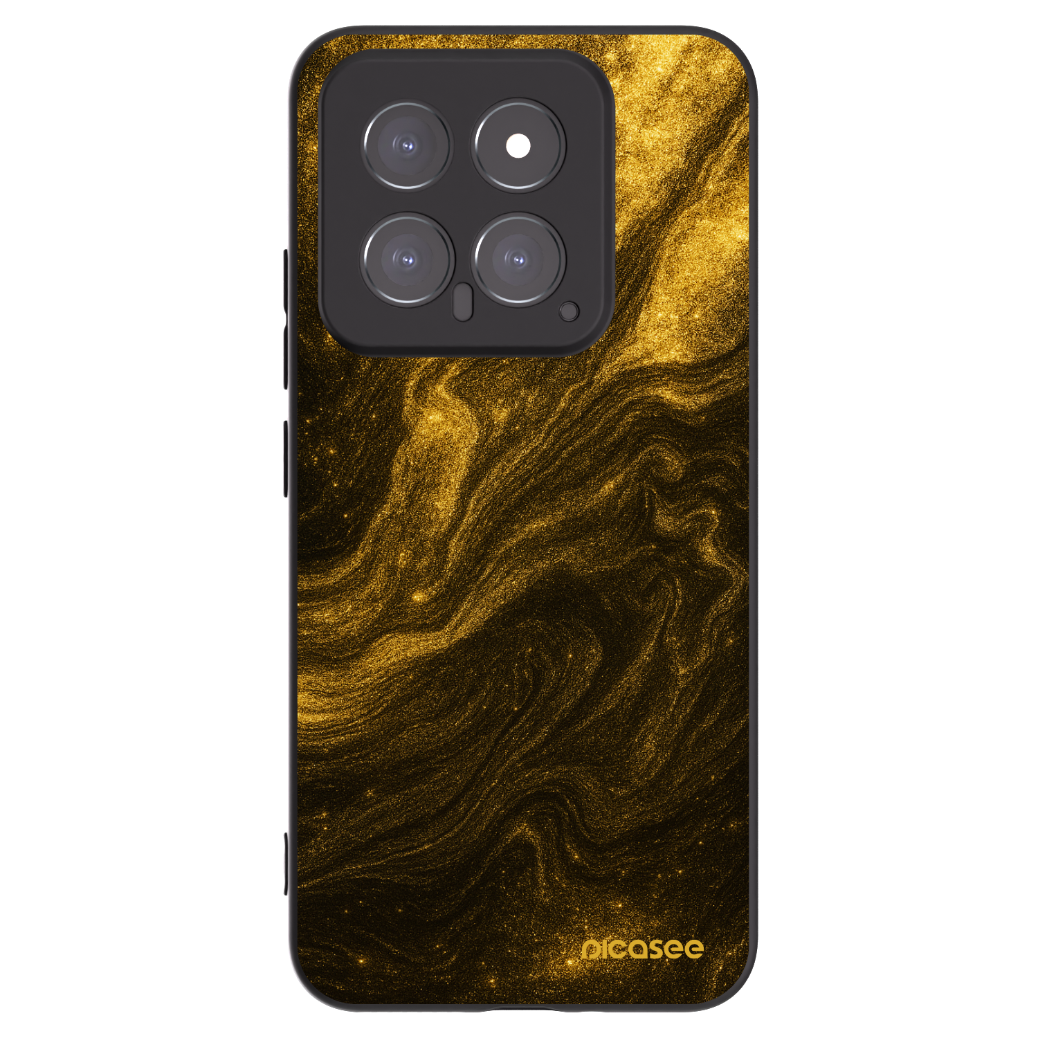 Picasee silikonový černý obal pro Xiaomi 14 - Černá