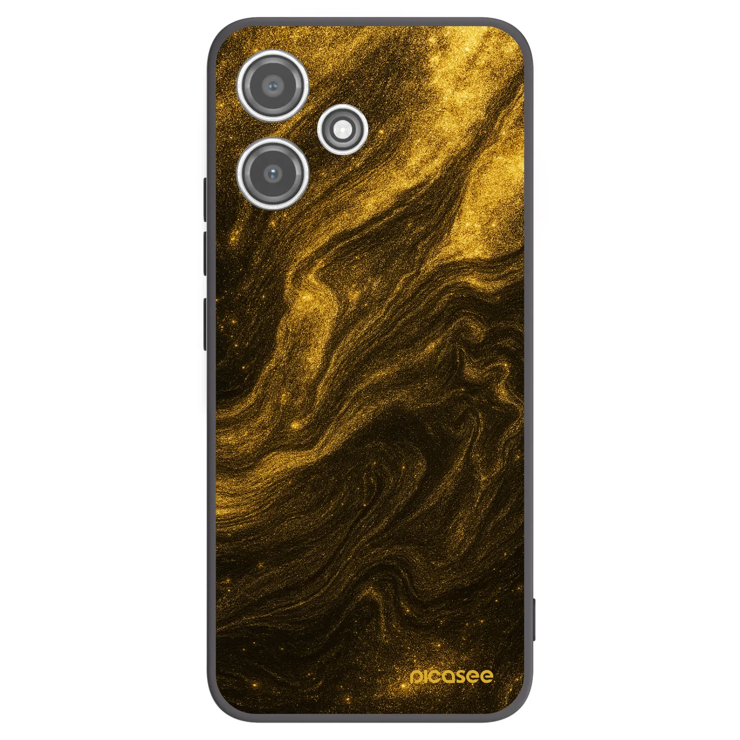 Picasee silikonový černý obal pro Xiaomi Redmi 12 5G - Černá