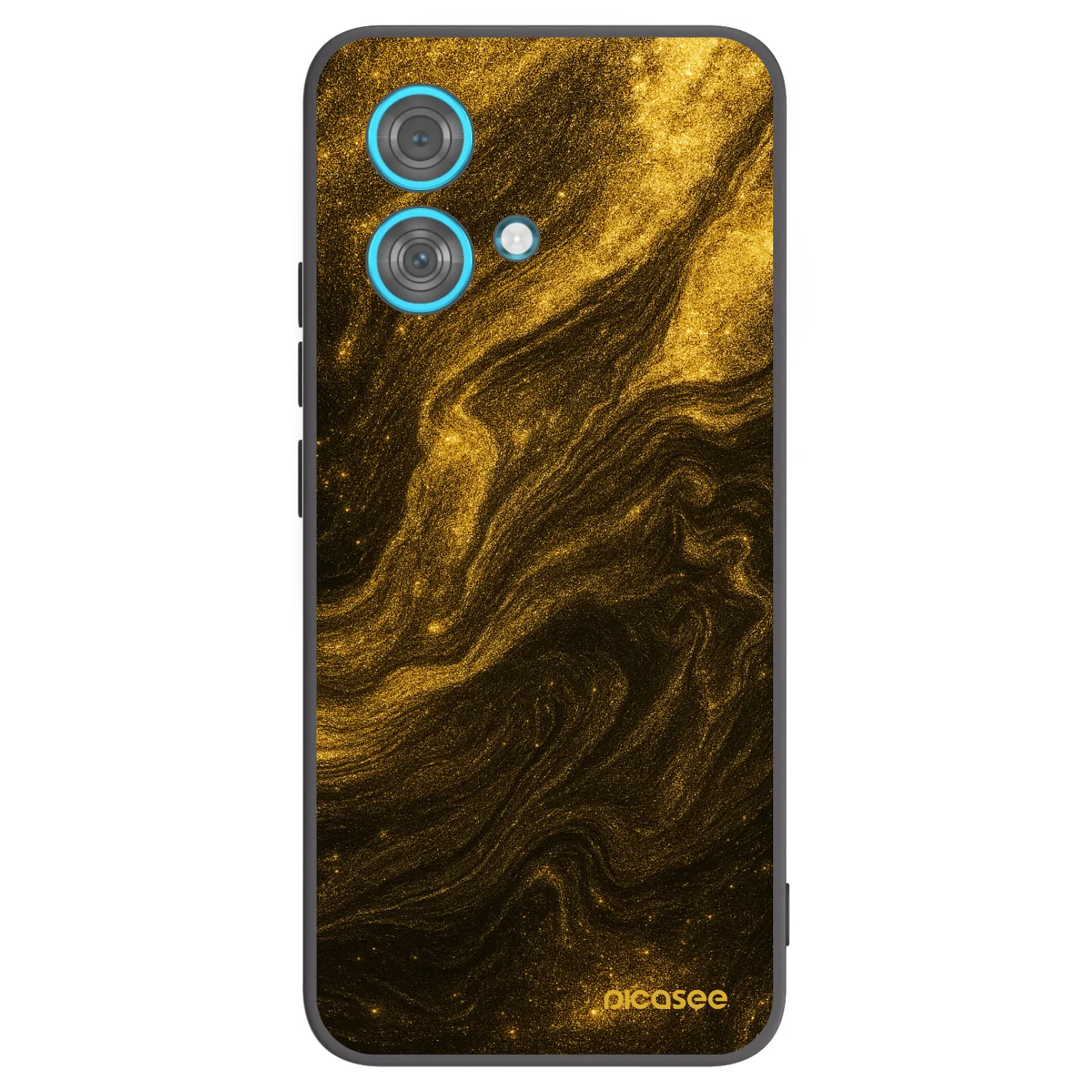 Picasee silikonový černý obal pro Motorola Edge 40 Neo - Černá