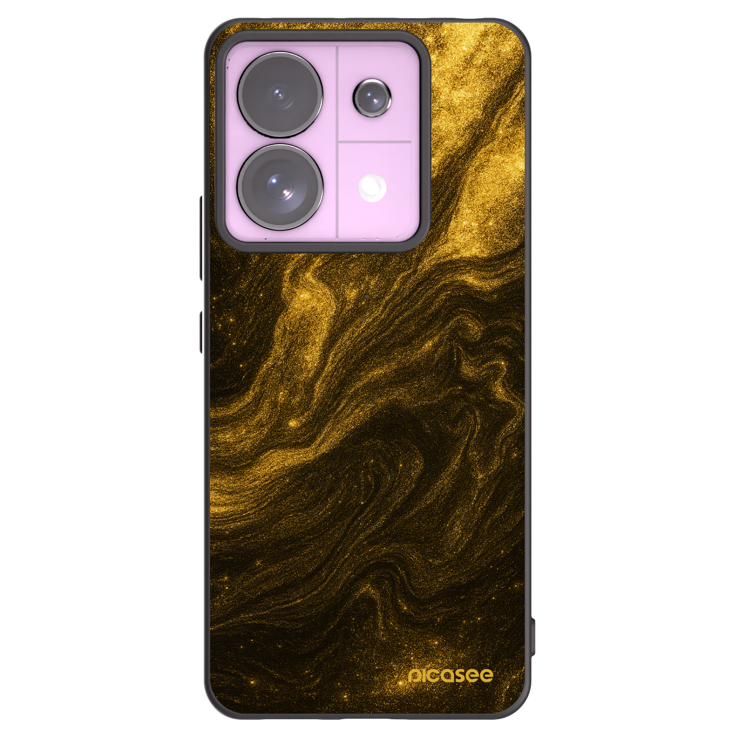 Picasee silikonový černý obal pro Xiaomi Redmi Note 13 Pro 5G - Černá