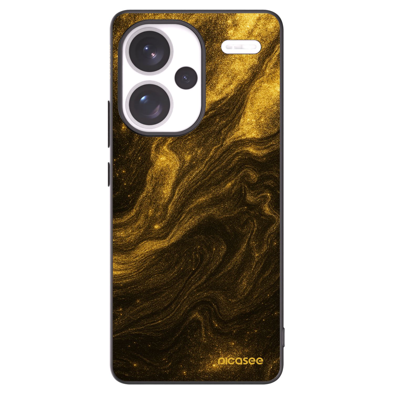 Picasee silikonový černý obal pro Xiaomi Redmi Note 13 Pro+ 5G - Černá