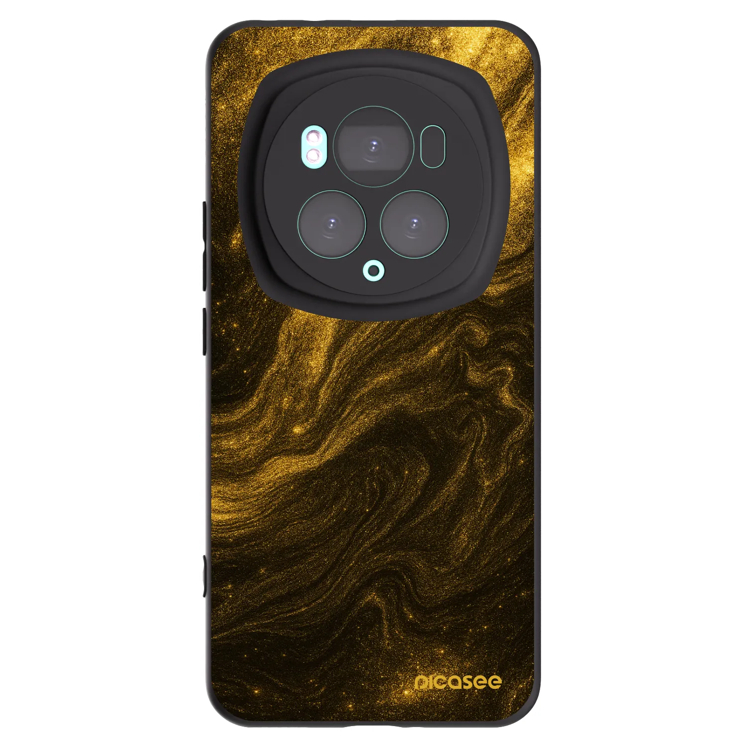Picasee silikonový černý obal pro Honor Magic6 Pro - Černá