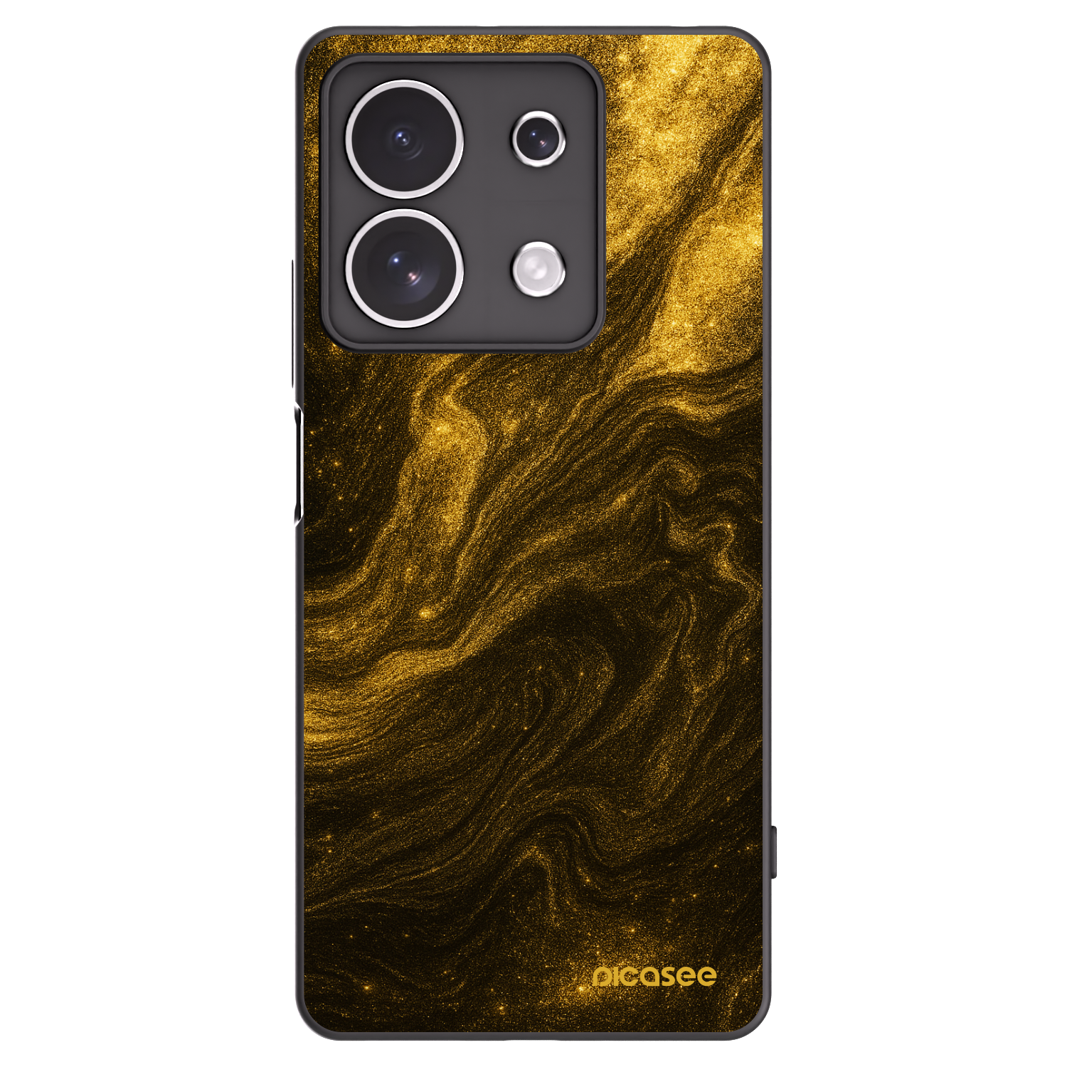 Picasee silikonový černý obal pro Xiaomi Redmi Note 13 4G - Černá