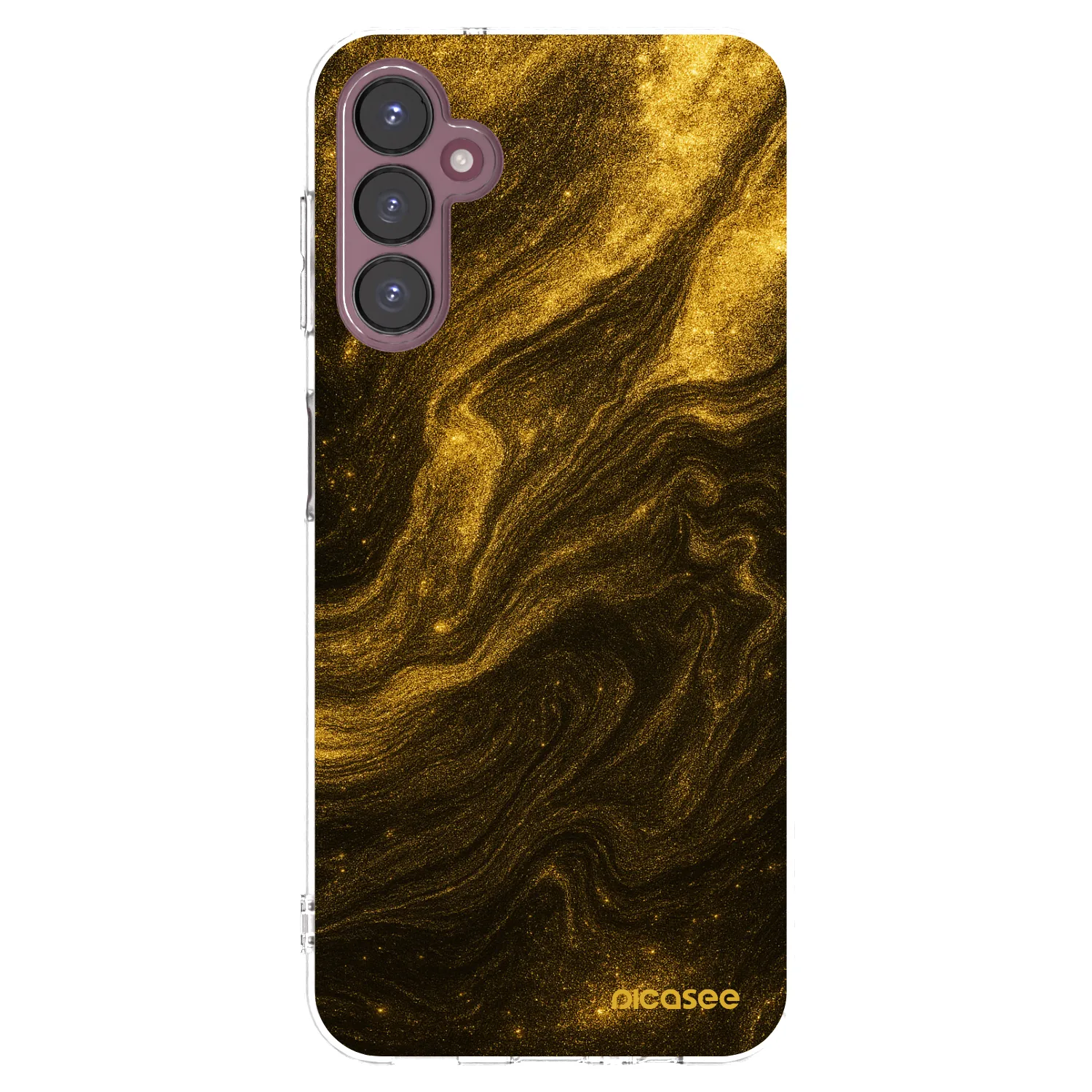 Picasee silikonový průhledný obal pro Samsung Galaxy A05s A057G - Černá