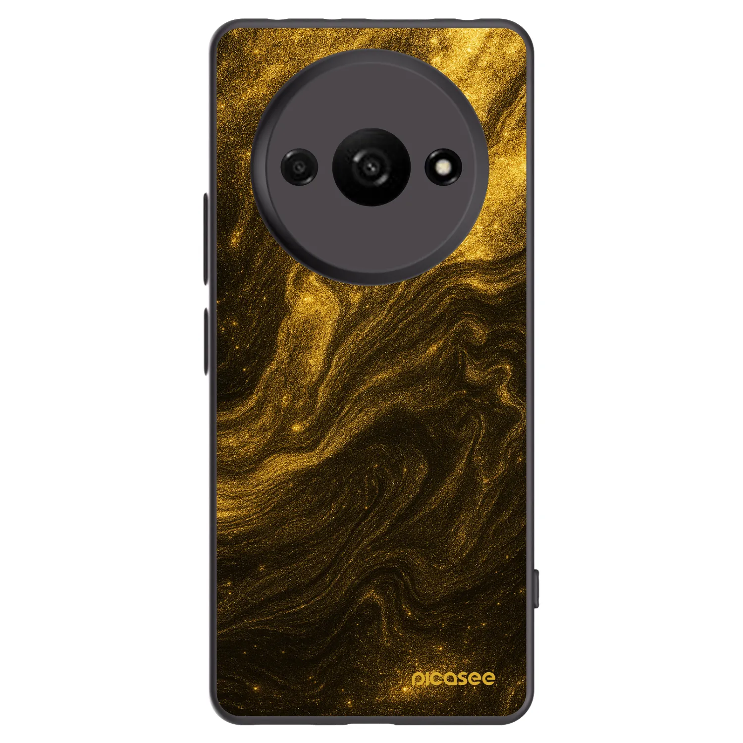 Picasee silikonový černý obal pro Xiaomi Redmi A3 - Černá