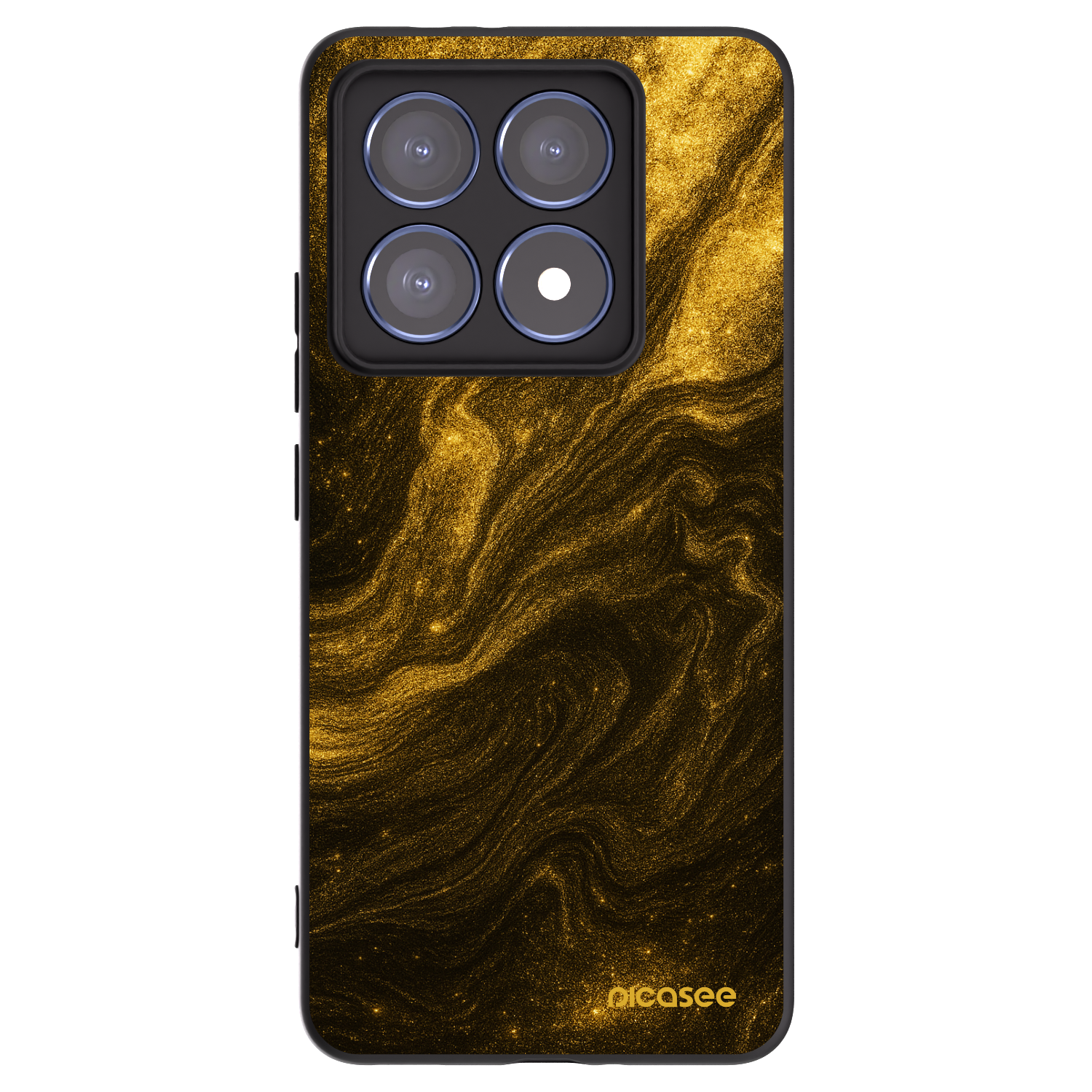 Picasee silikonový černý obal pro Xiaomi 14T Pro - Černá