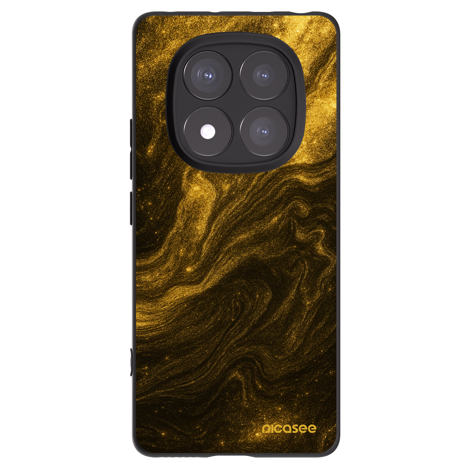 Picasee silikonový černý obal pro Xiaomi Redmi Note 14 Pro 5G - Černá