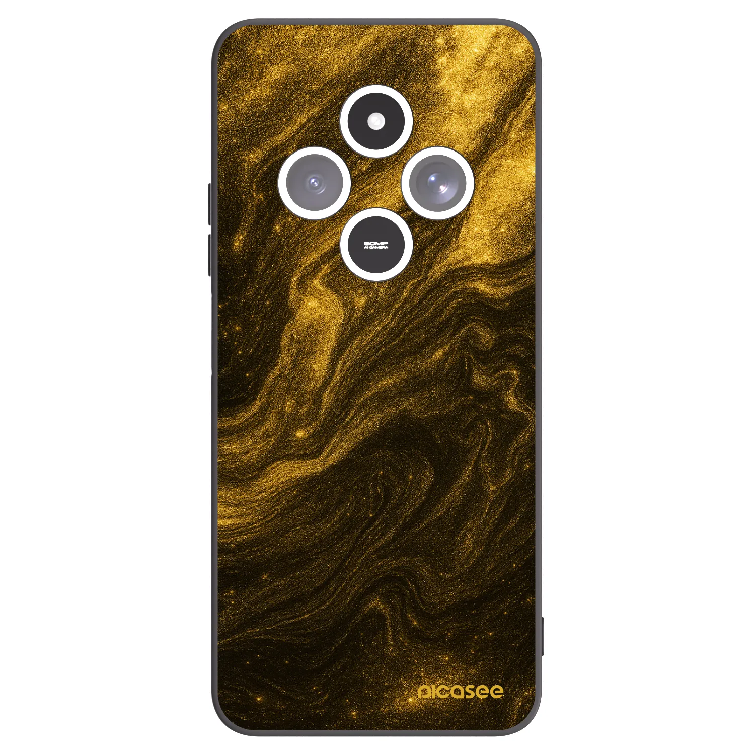 Picasee silikonový černý obal pro Xiaomi Redmi 14C - Černá