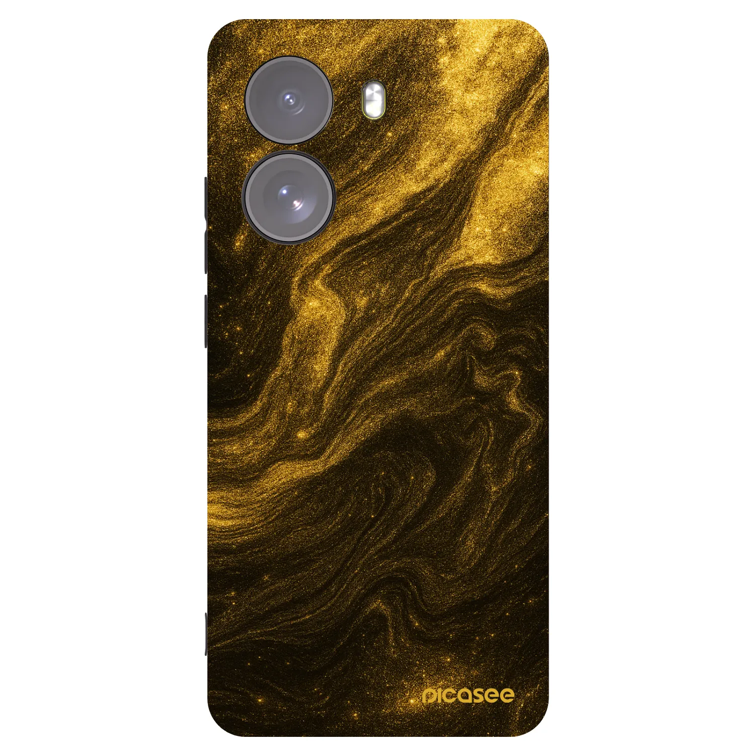 Picasee silikonový černý obal pro Xiaomi Poco X7 - Černá