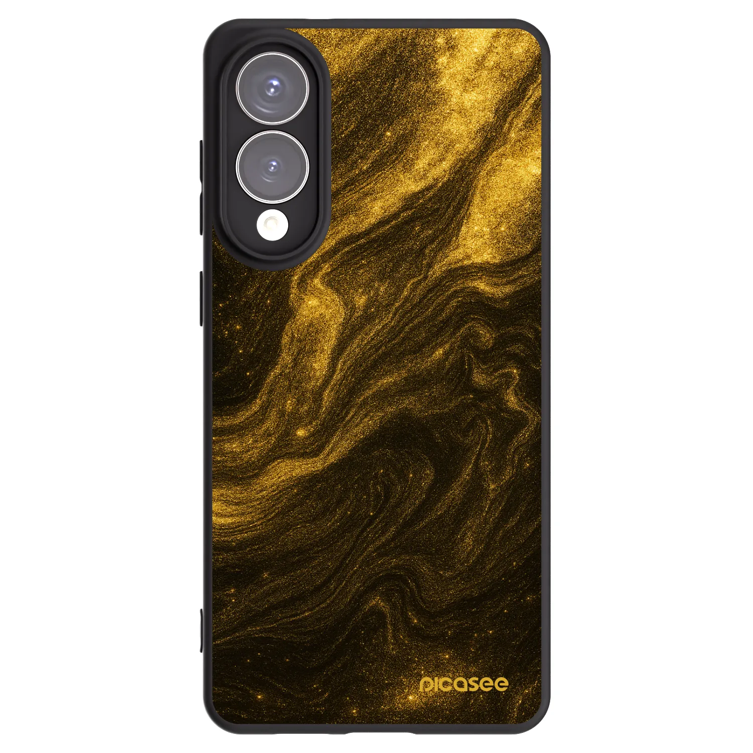 Picasee silikonový černý obal pro Samsung Galaxy S25 Edge 5G - Černá
