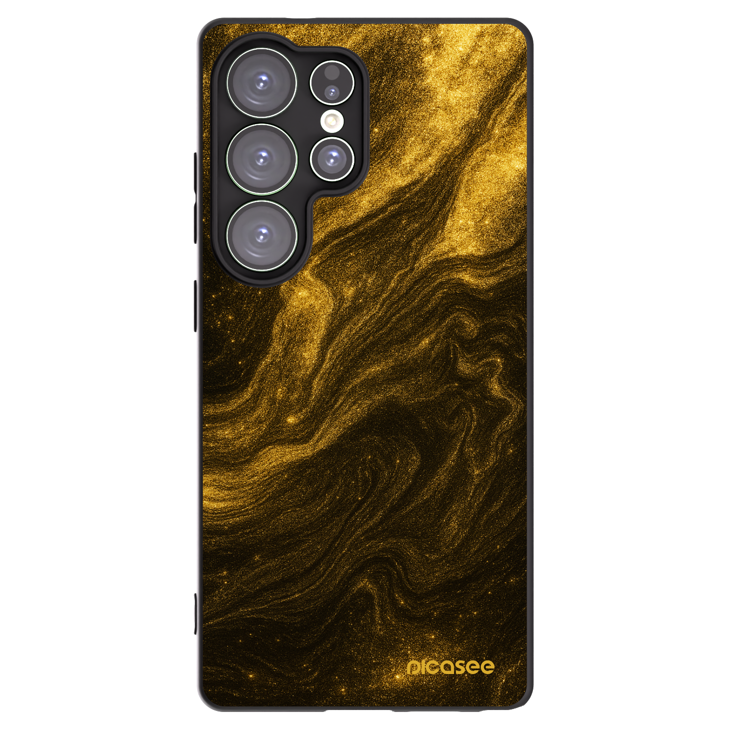 Picasee silikonový černý obal pro Samsung Galaxy S25 Ultra 5G - Černá